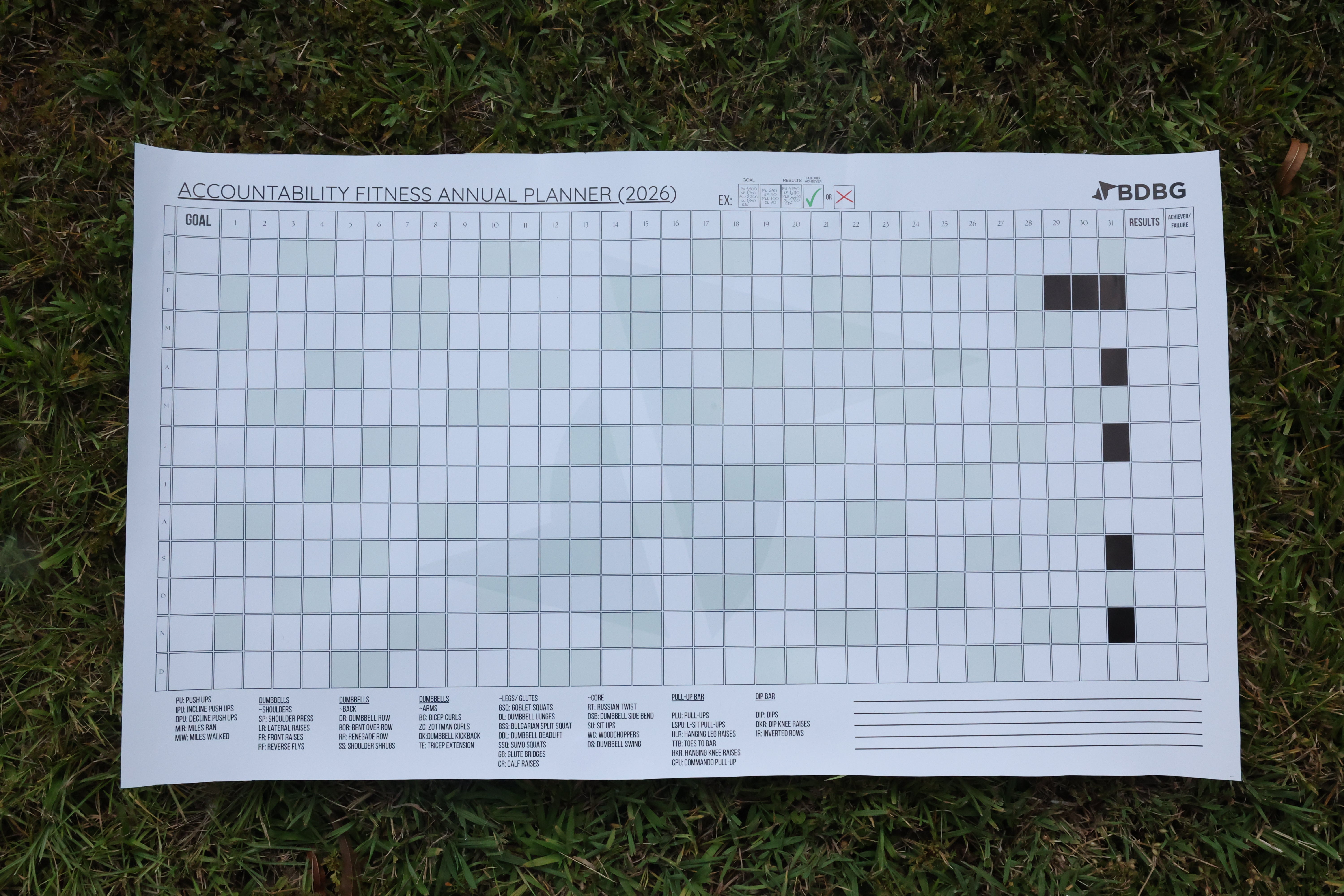 2026 Accountability Planner
