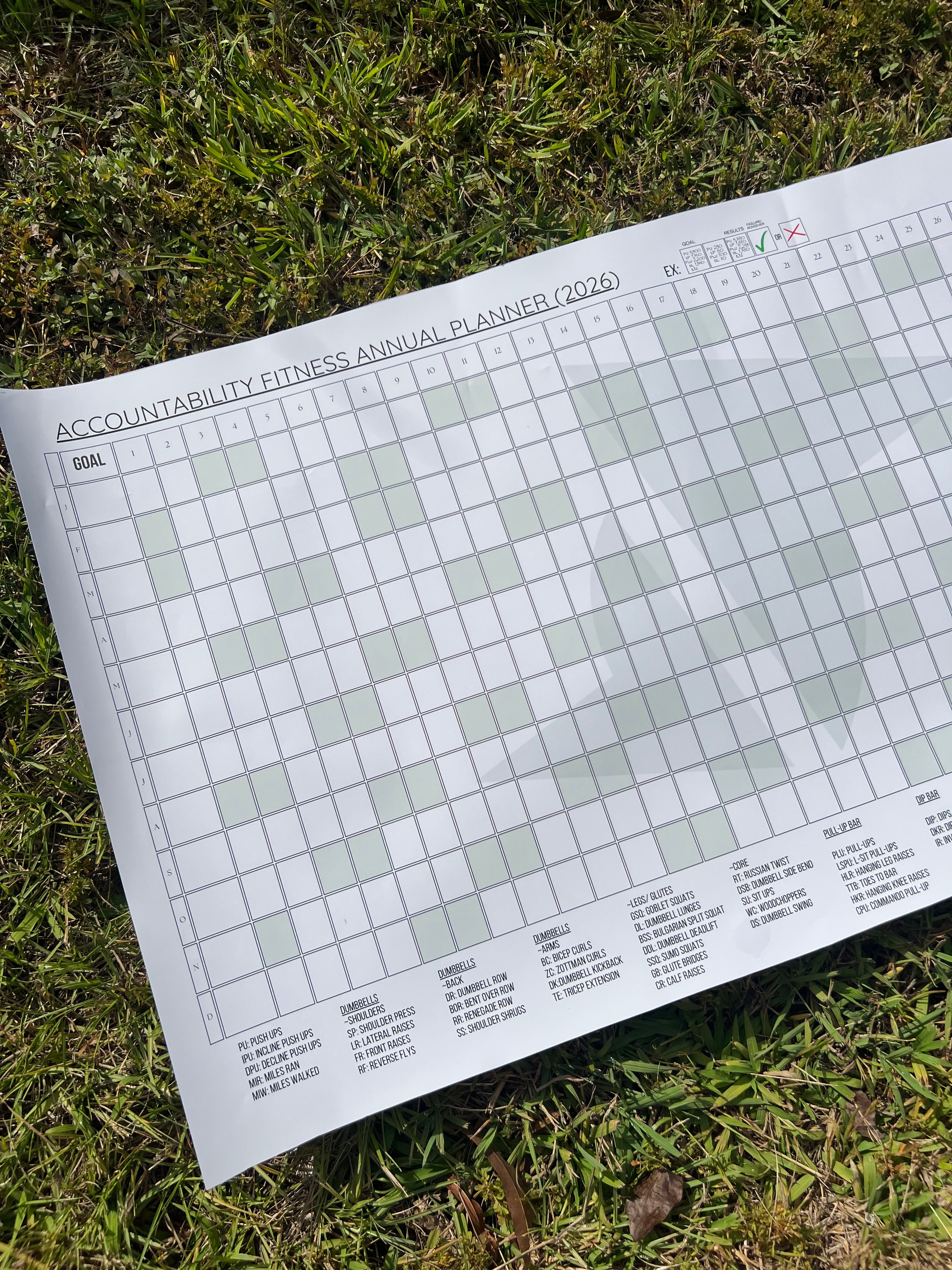 2026 Accountability Planner