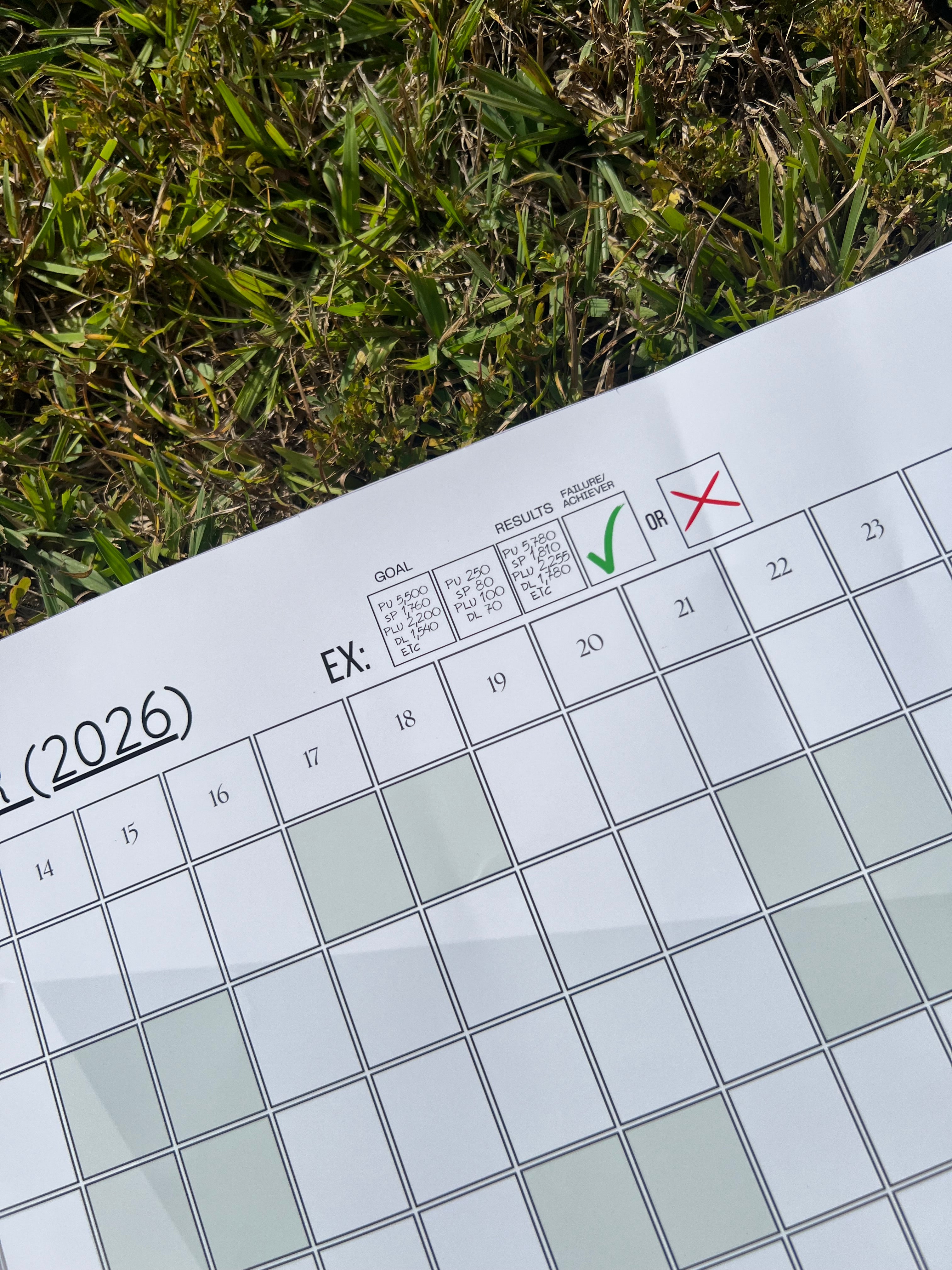 2026 Accountability Planner